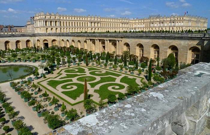 Les célèbres jardins de Versailles
