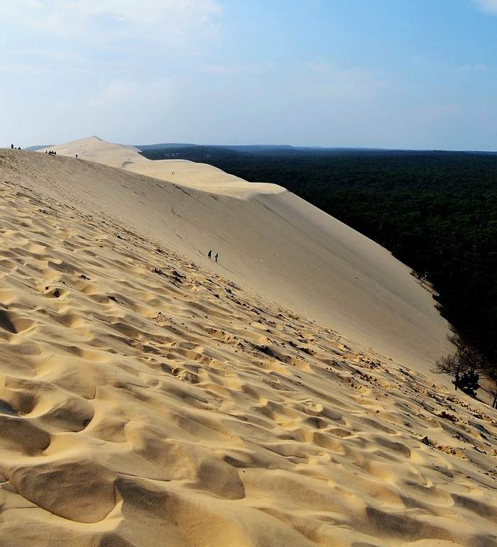 La dune du Pilat, un incontournable à découvrir lorsqu'on vient visiter la Gironde © DR