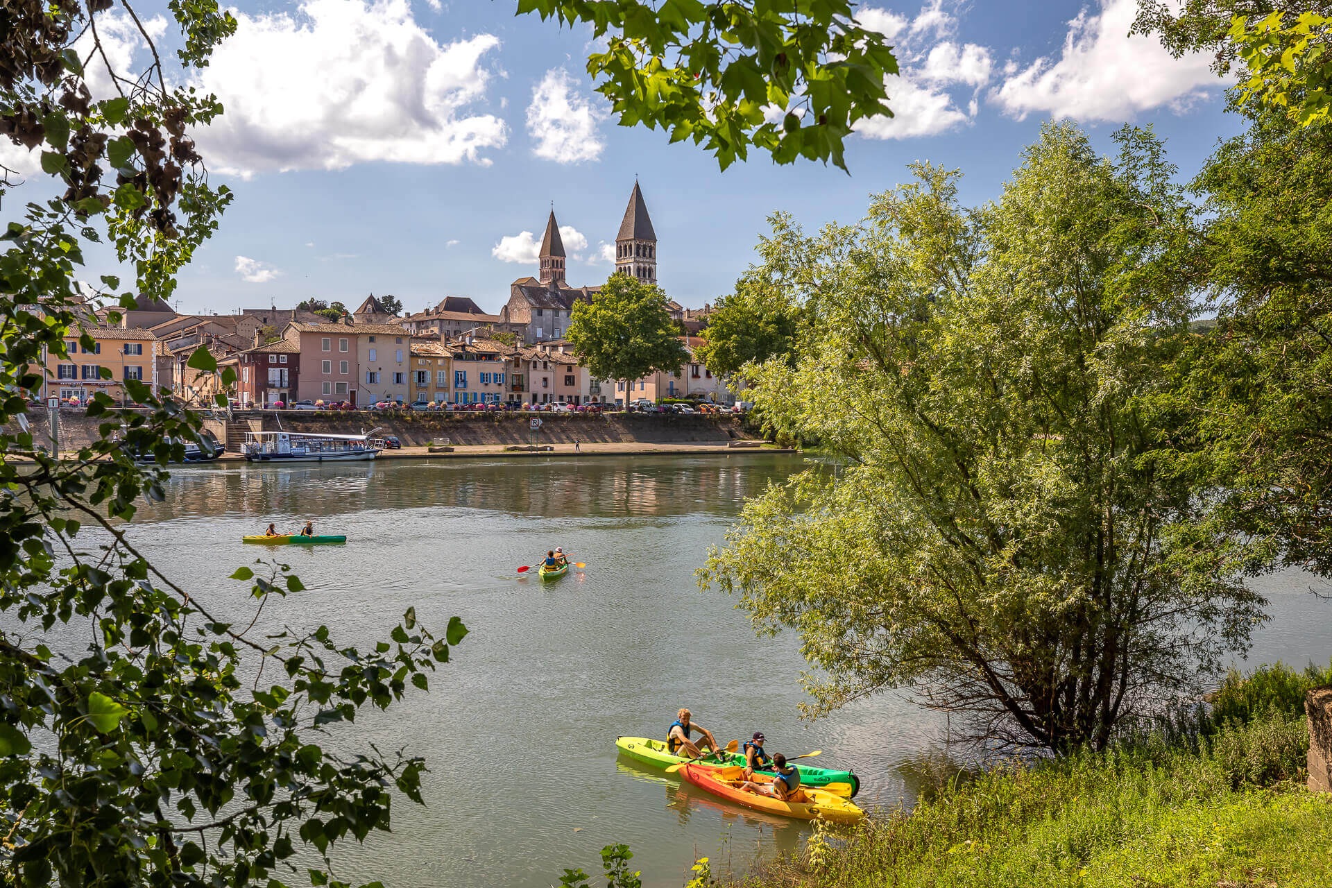 Profitez de la Saône, à Tournus, pour faire du kayak ©tournus-tourisme