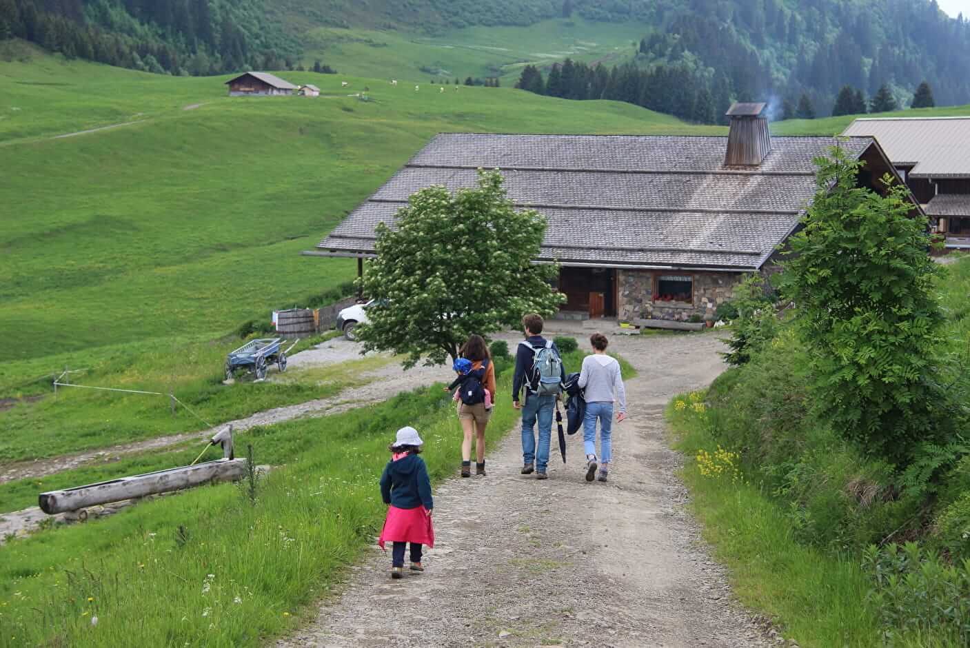 Venez découvrir la Ferme de Lorette, à Thônes, pour dégustez leur fromage de Savoie ©Savoie Mont Blanc