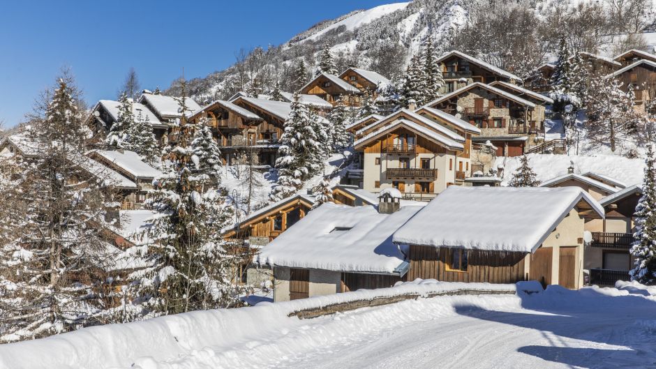 Saint-Martin-de-Belleville fait partie des stations de ski de Savoie "ski aux pieds" © ski-france.com
