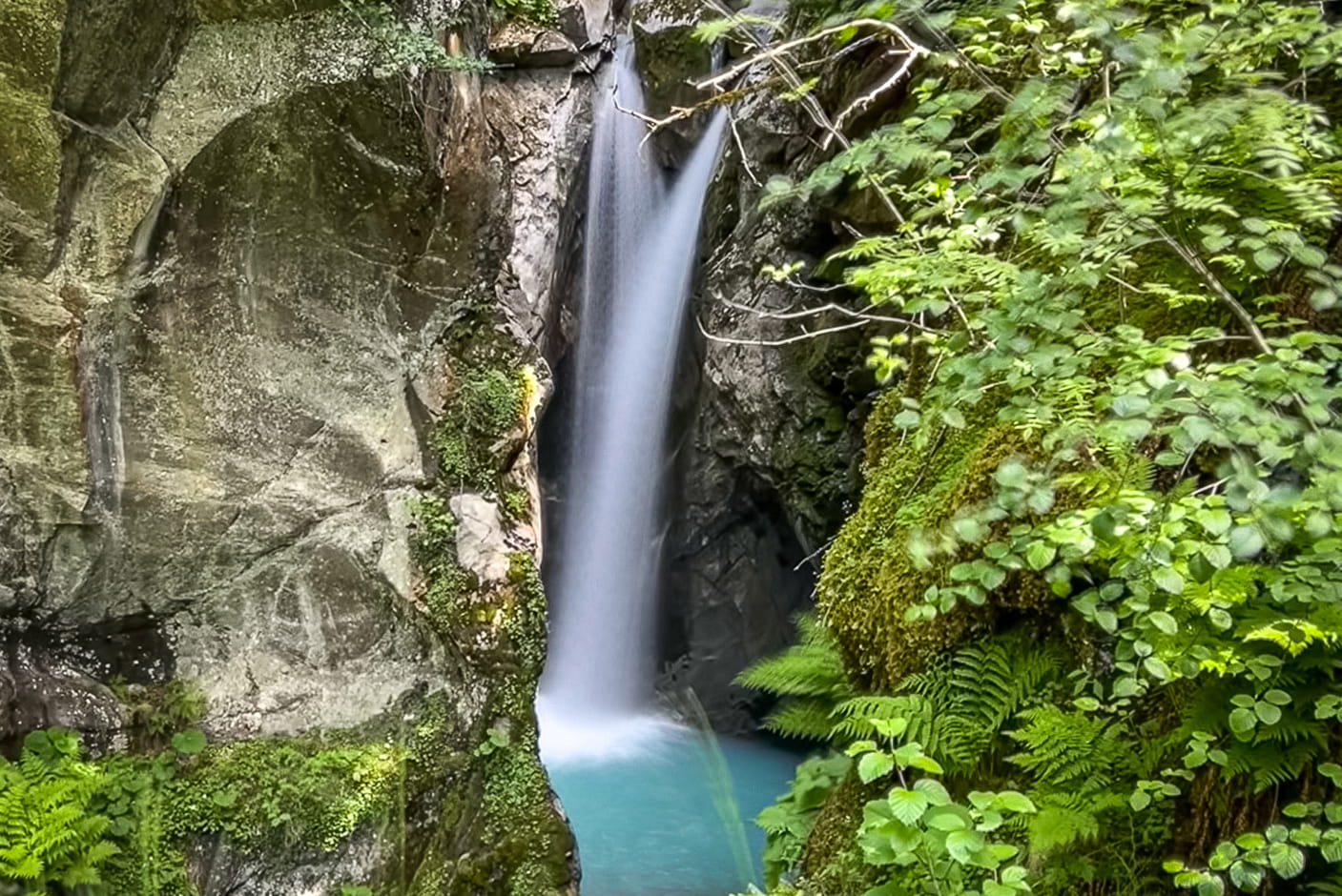 Visiter la Haute-Savoie et la cascade de la Combe Noire aux Contamines-Montjoie © Savoie-Mont-Blanc