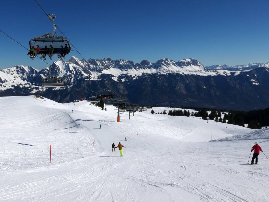 le domaine skiable de Flumserberg © skiresort.fr