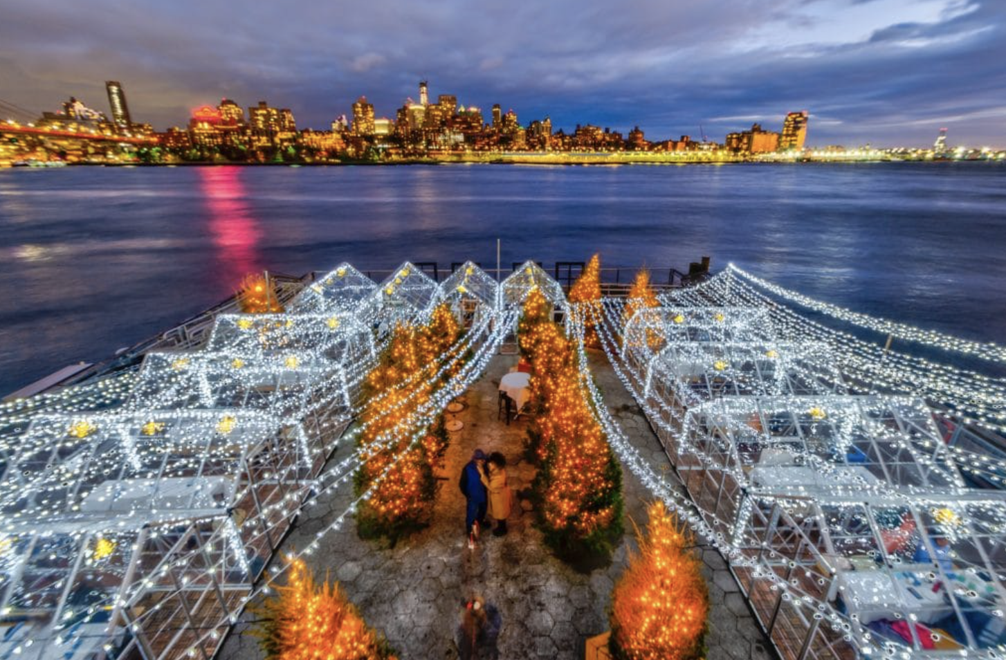 Winter Wonderland est ouvert au Pier 15 NYC pour un Noël à New-York © DR