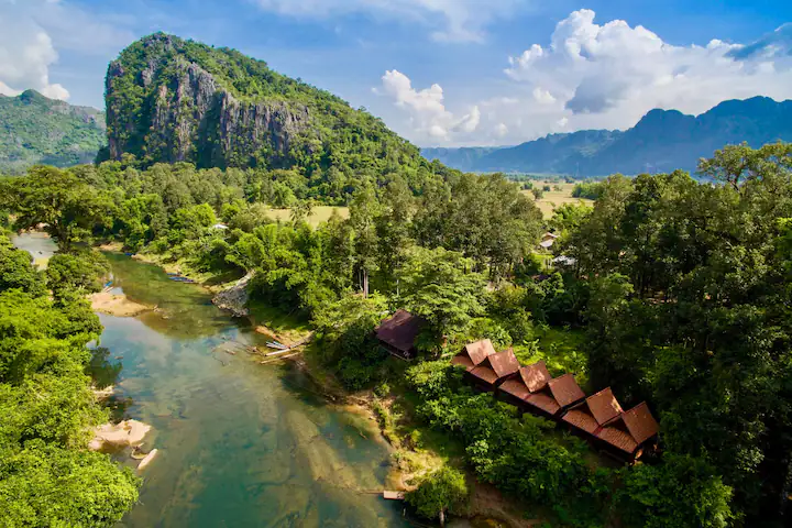 Khammouane une province située dans le centre du Laos © Airbnb