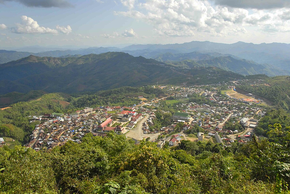 La Province de Phongsali au Nord pour visiter le Laos © Wikipedia
