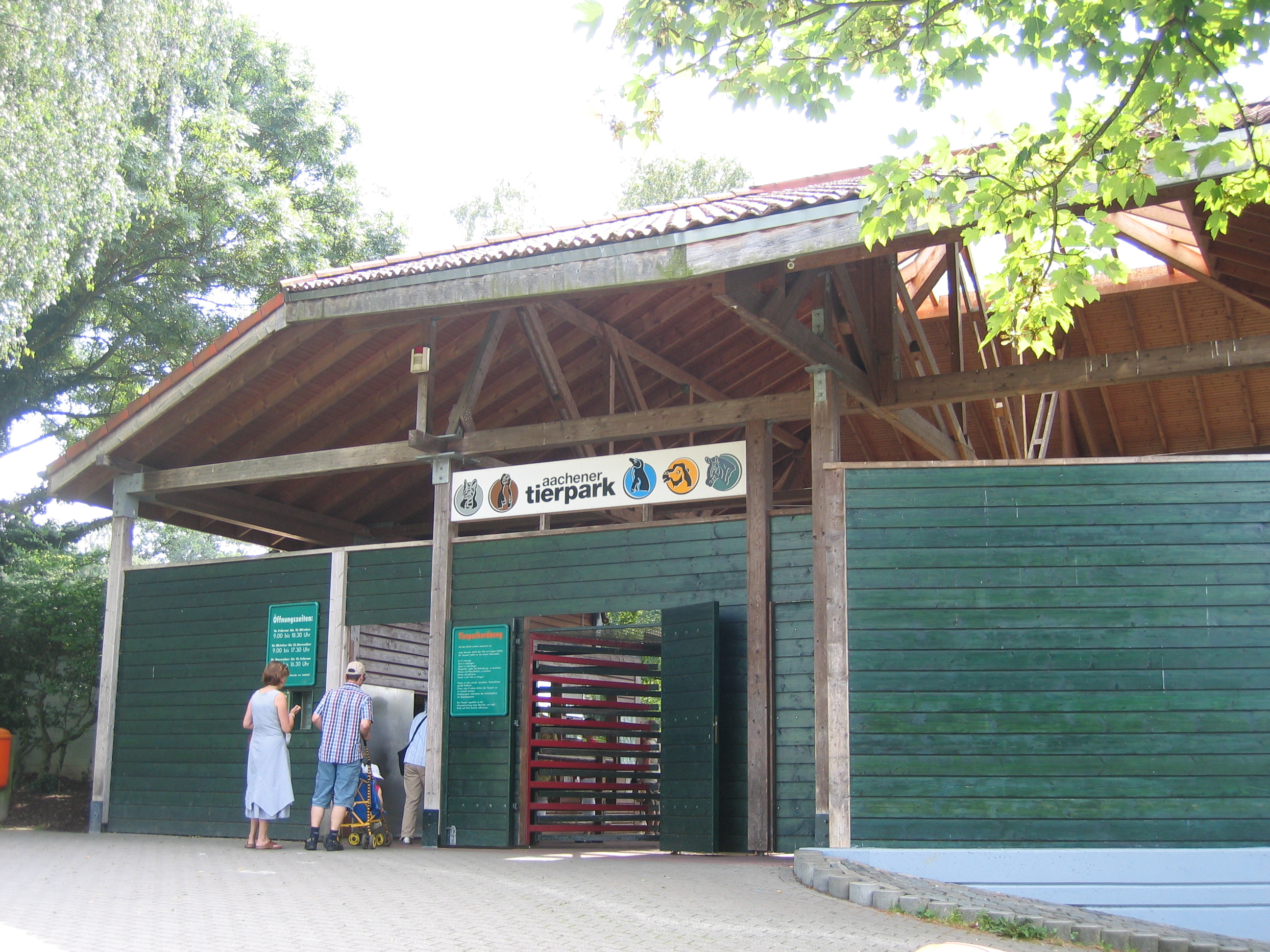 Tierpark Aachen ou parc animalier © Wikipedia