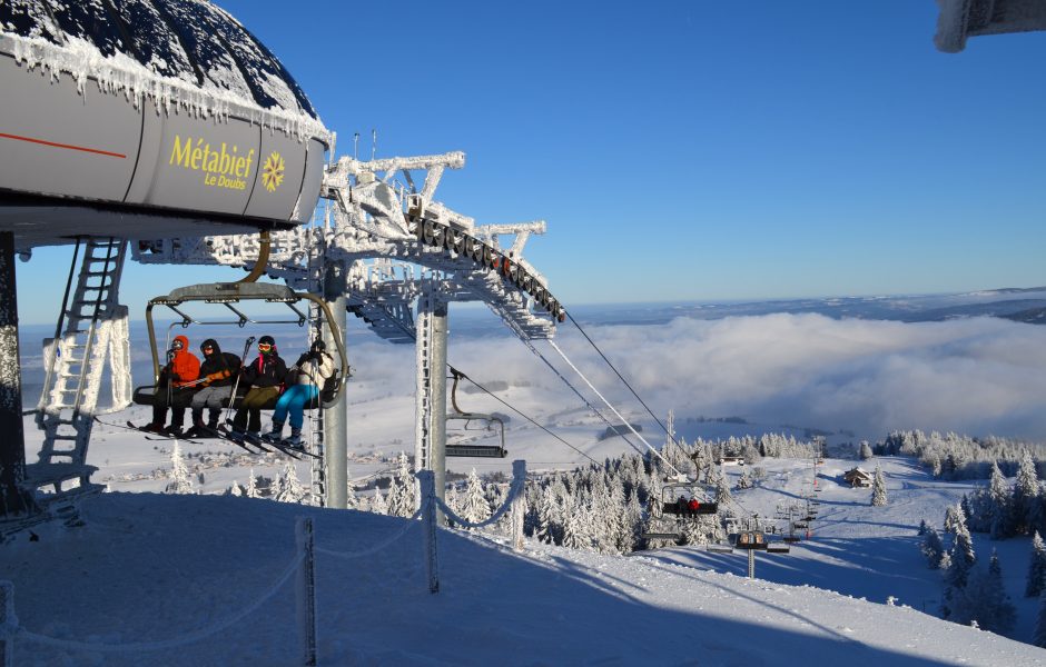 Métabief la plus connue des stations de ski Jura © macommune.info