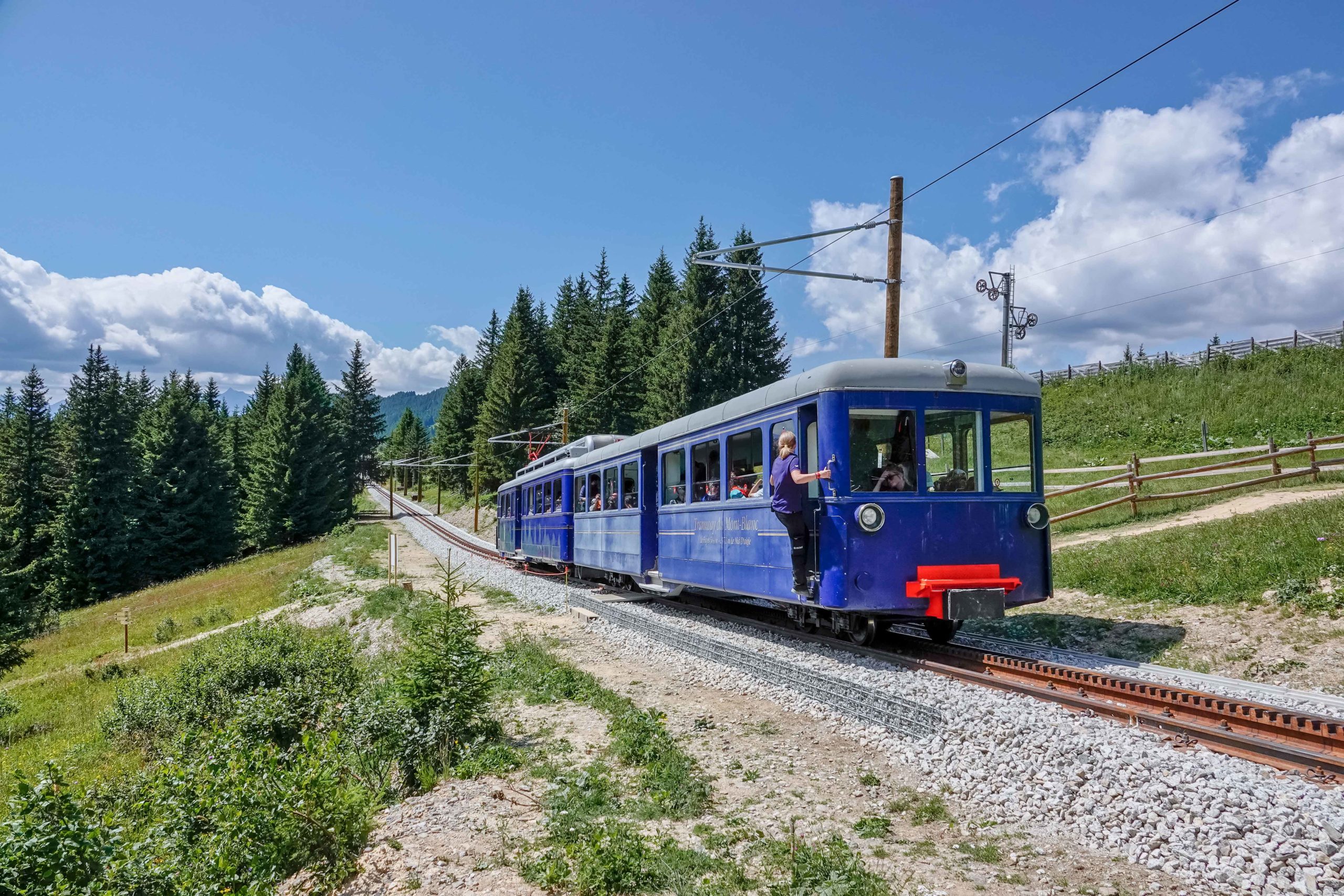 le Tramway du Mont-Blanc © Boris Molinier Saint-Gervais.fr