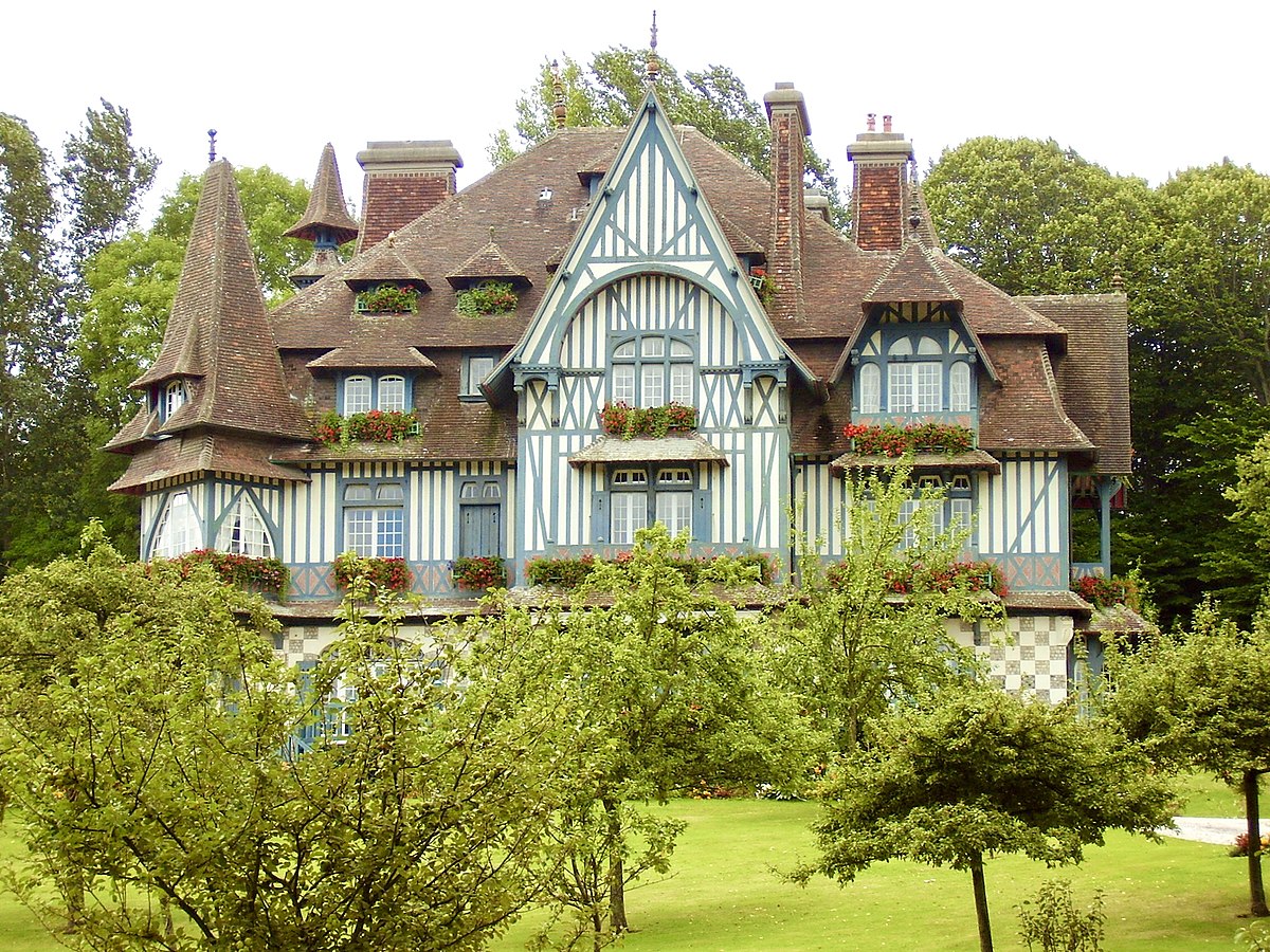 La Villa Strassburger est l'un des maisons bourgeoises normandes incontournables pour visiter Deauville © Wikipedia