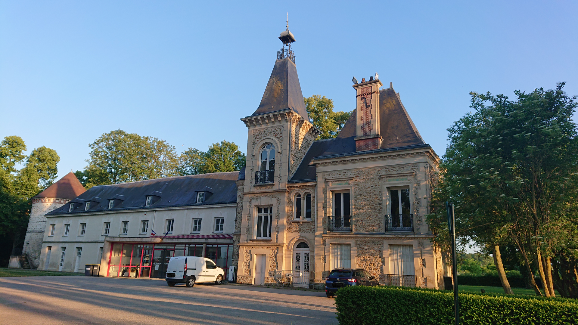 Le château de Chessy en Seine-et-Marne © Wikipedia