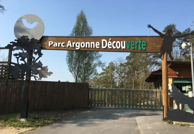 L'entrée du Parc Argonne Découverte à Olizy-Primat © France 3