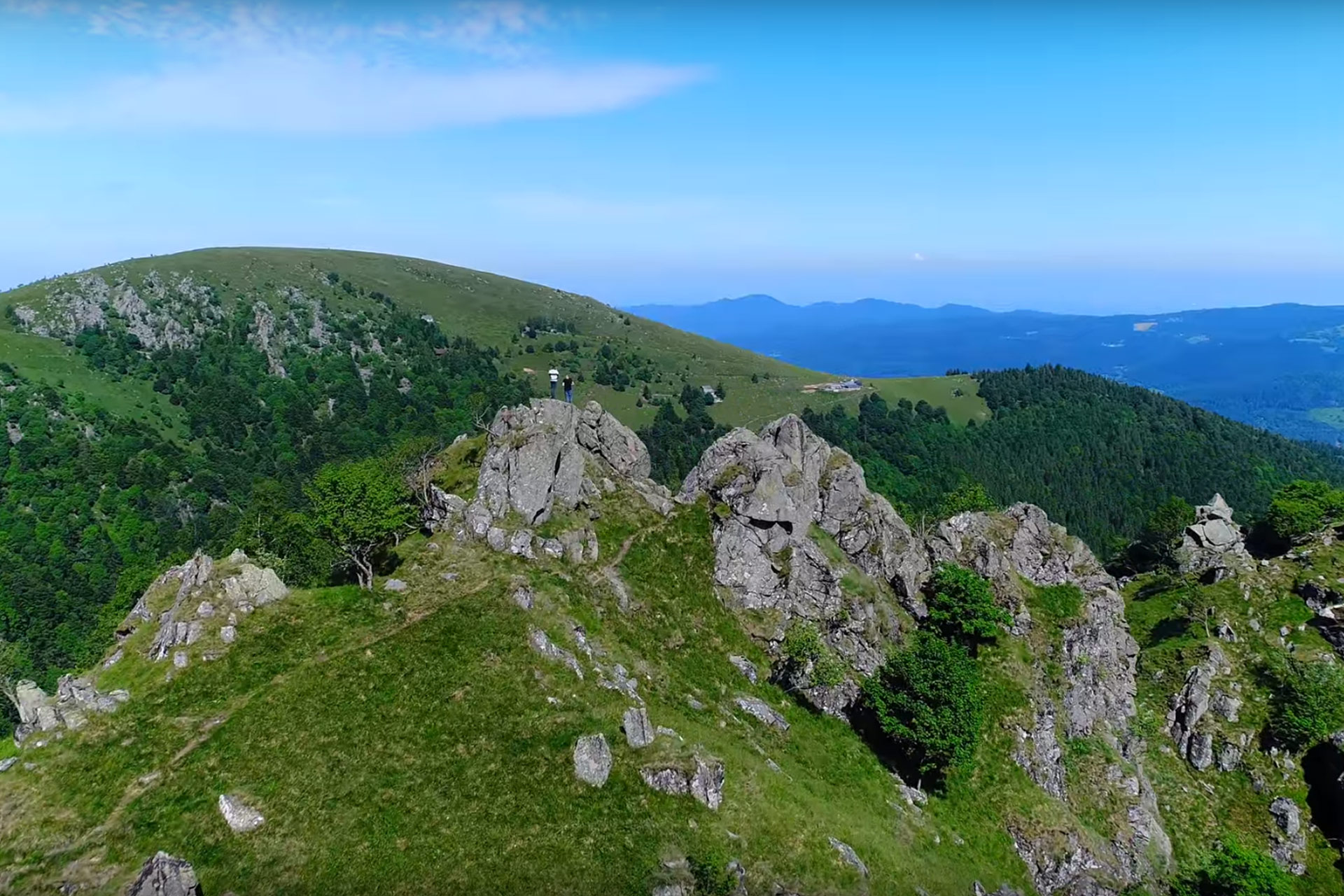 Le Hohneck parmi les plus beaux paysages de montagne des Vosges © Lorraine Tourisme