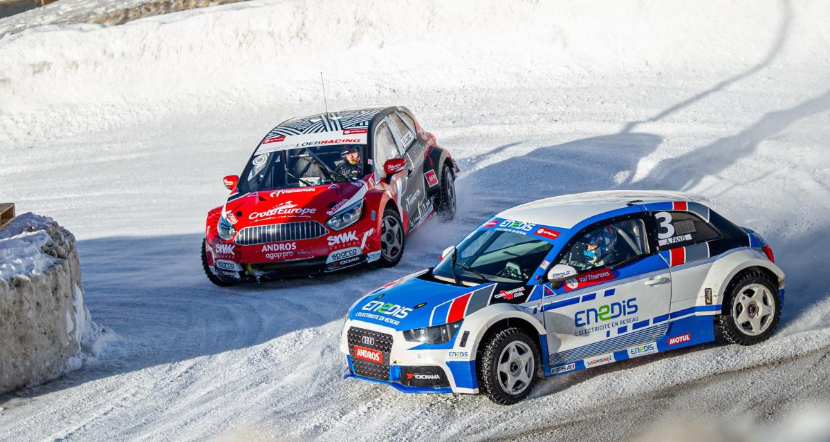 Trophé Andros une course de voitures sur glace © Autonews