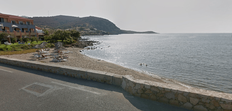 Plage de la Digue (L'Ile-Rousse) © Google Street View