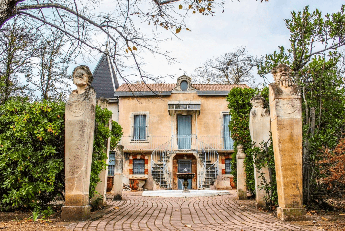 Jardin de la villa Antonine © OT-Beziers