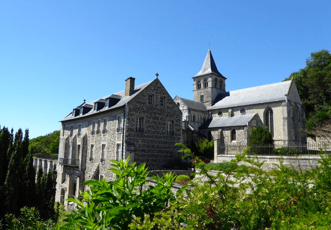 L'abbaye de Graville © Wikipedia