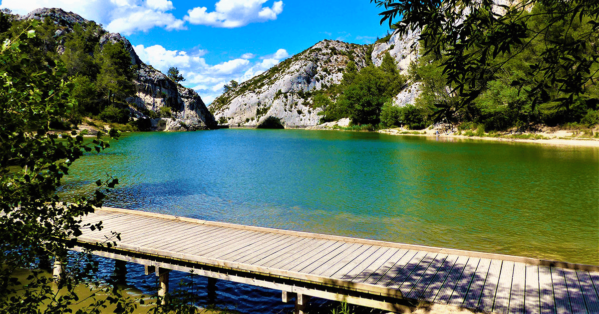 Lac de Peiroou © Parc Régional des Alpilles