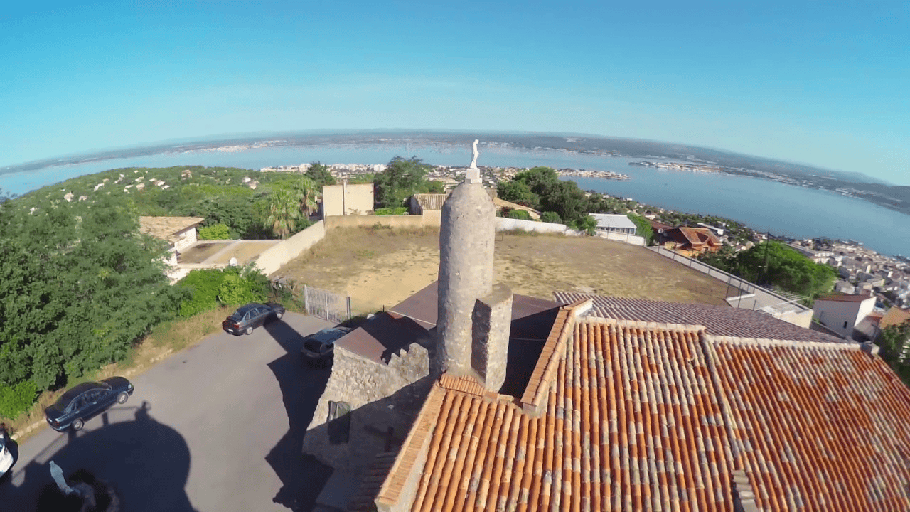 Vue panoramique depuis la Chapelle Notre dame de la Salette © Tourisme.Sète