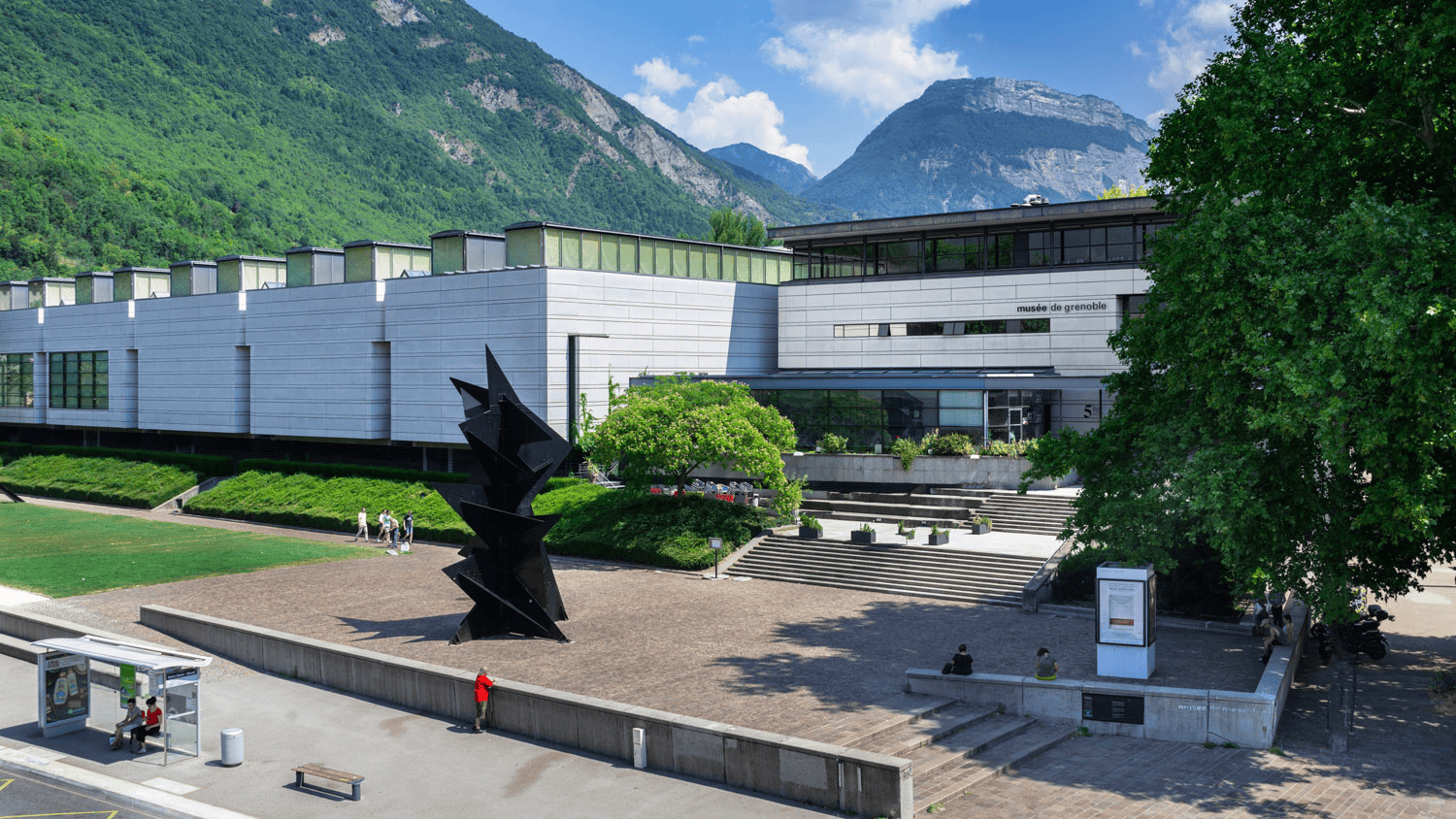 Vue extérieure sur le musée de Grenoble © Musée de Grenoble