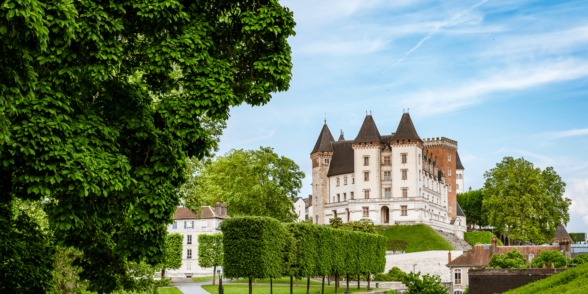 Le Château de Pau et ses jardins © Château de Pau