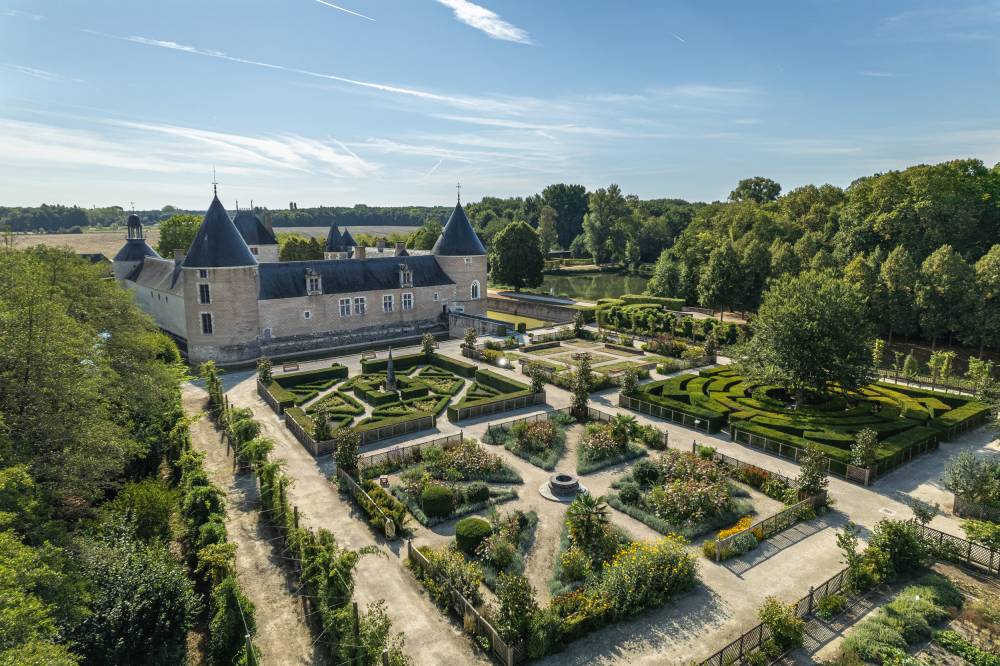 Château de Chamerolles © Guide des Parcs et jardins de France et portail du jardinage