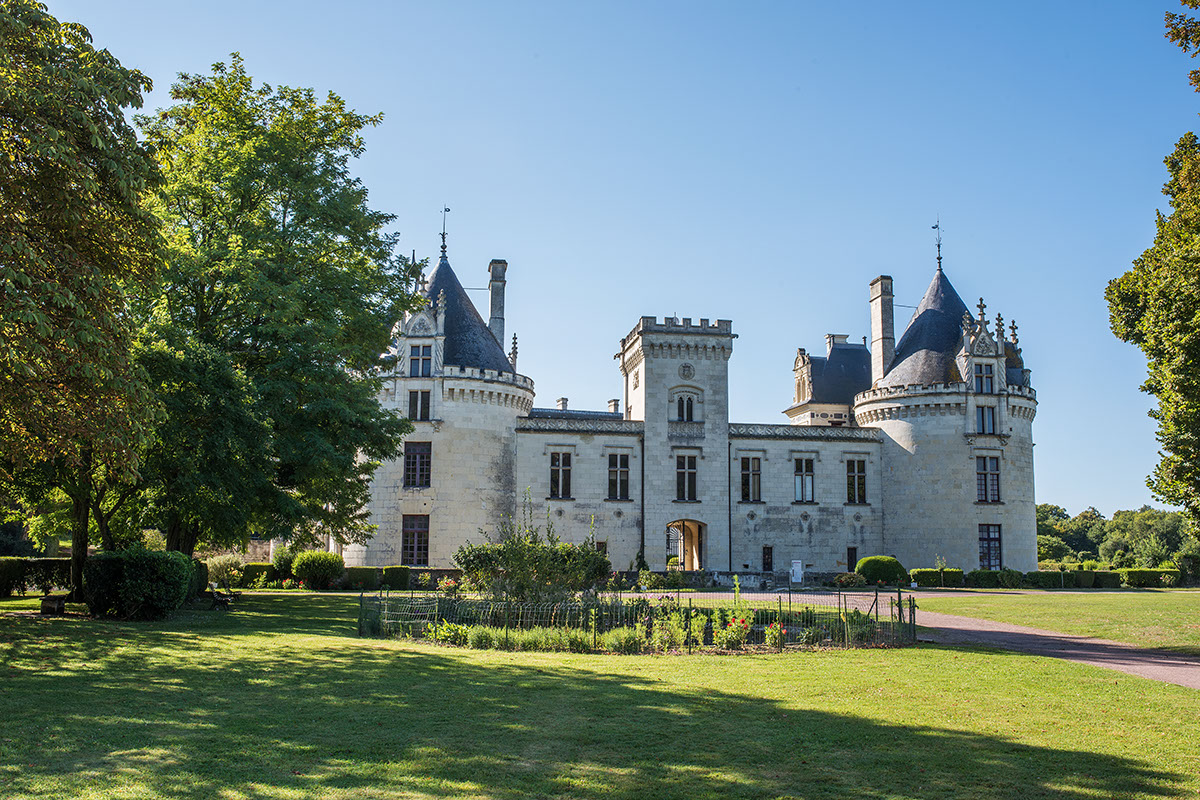 Château de Brézé parmi les châteaux du Maine-et-Loire © Anjou Tourisme
