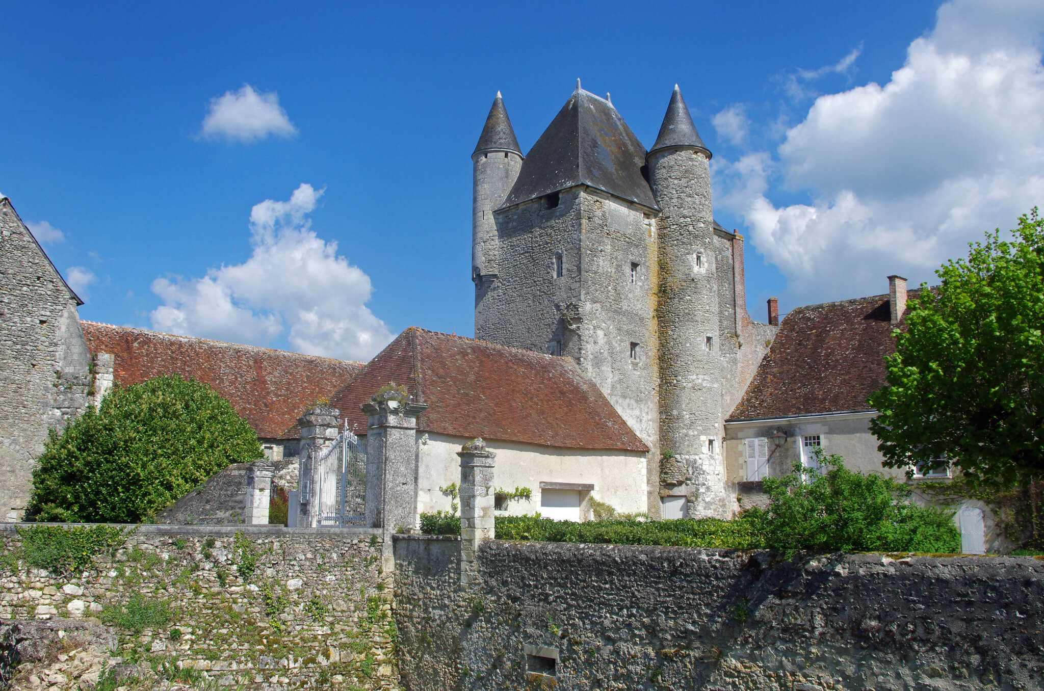 Château de Bridoré © Wikimedia Commons