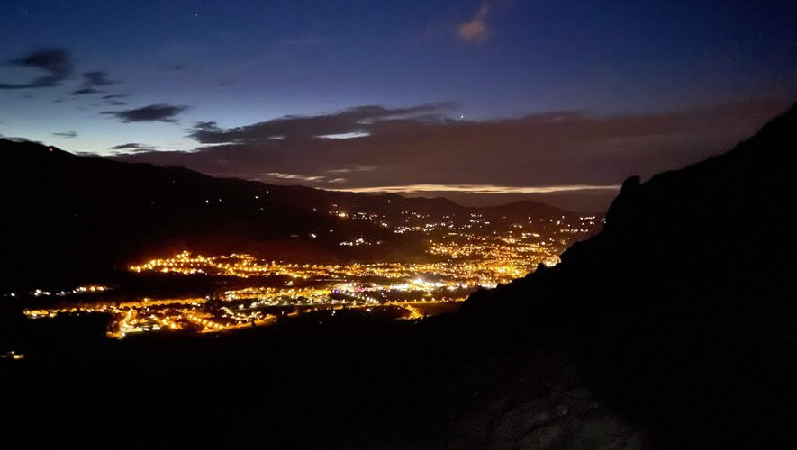 Montgailhard trails de l'Ariège en nocturne © La Depeche