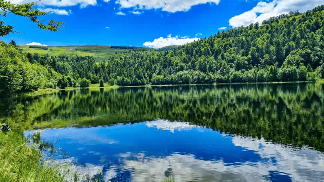 Lac de la Lande parmi les lacs d'Alsace ©Rheaparks