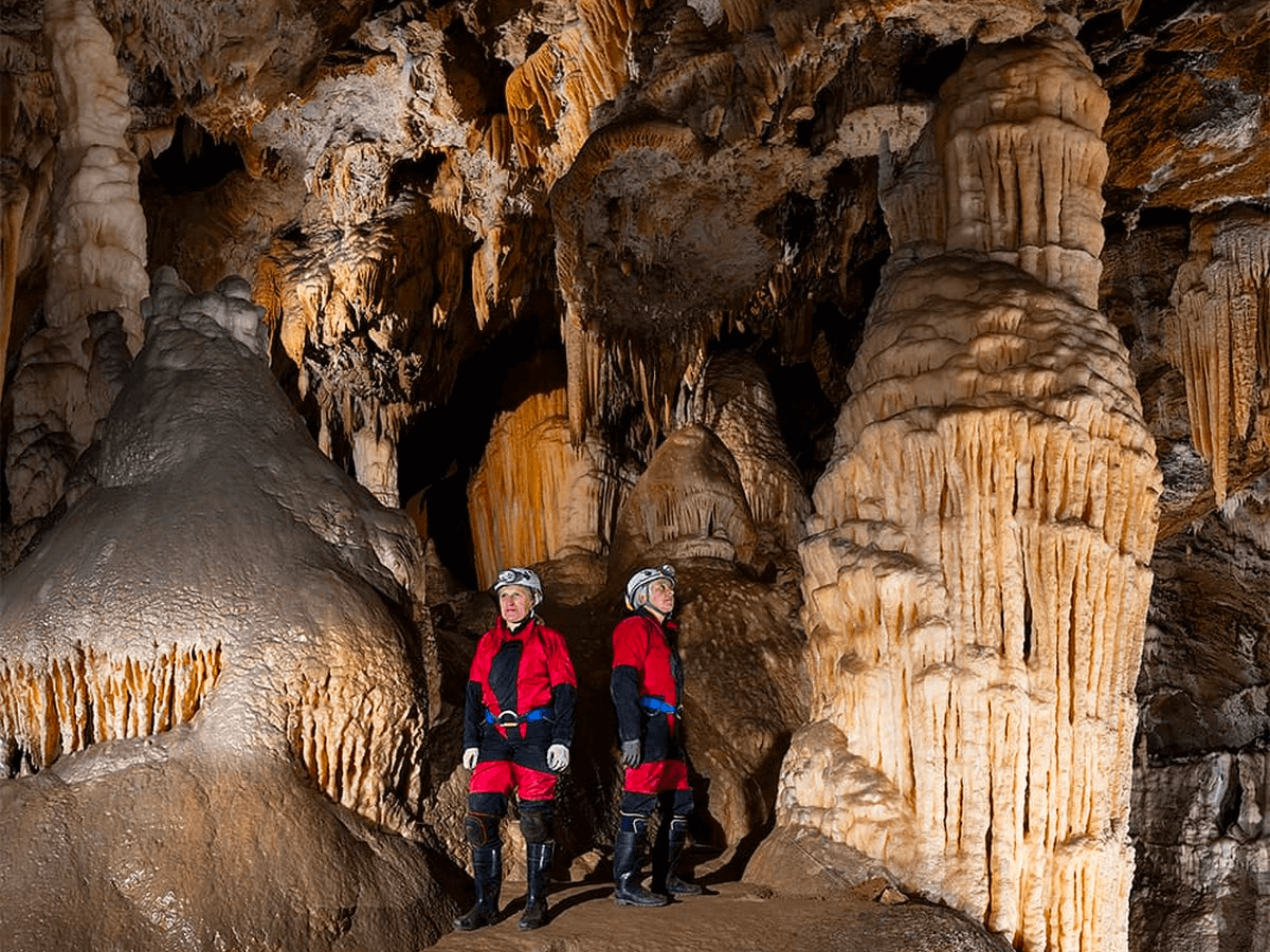 Grotte de l’Aguzou parmi les grottes de l'Aude ©Aude Tourisme