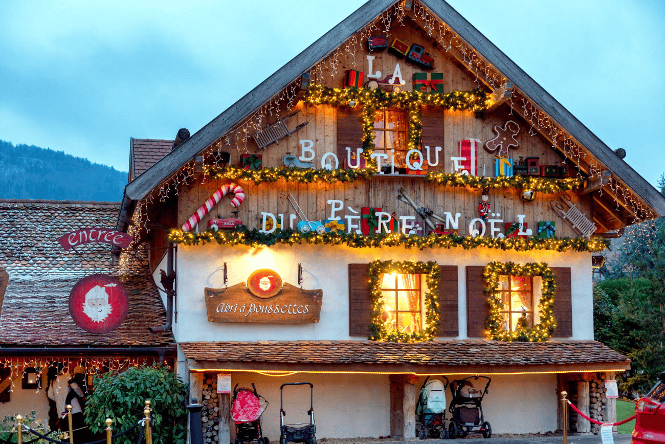Le Hameau du Père Noël à faire autour d'Annecy © Le Dauphiné