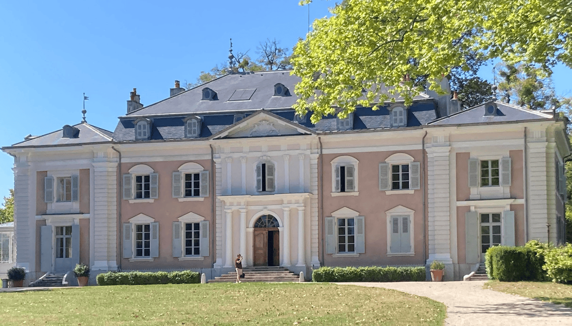 Le Château de Voltaire à Ferney-Voltaire dans l'Ain © Nouvelle République