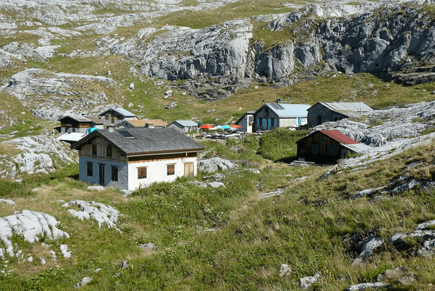 Refuge de Platé accessible depuis le plateau d'Assy © Savoie Mont Blanc