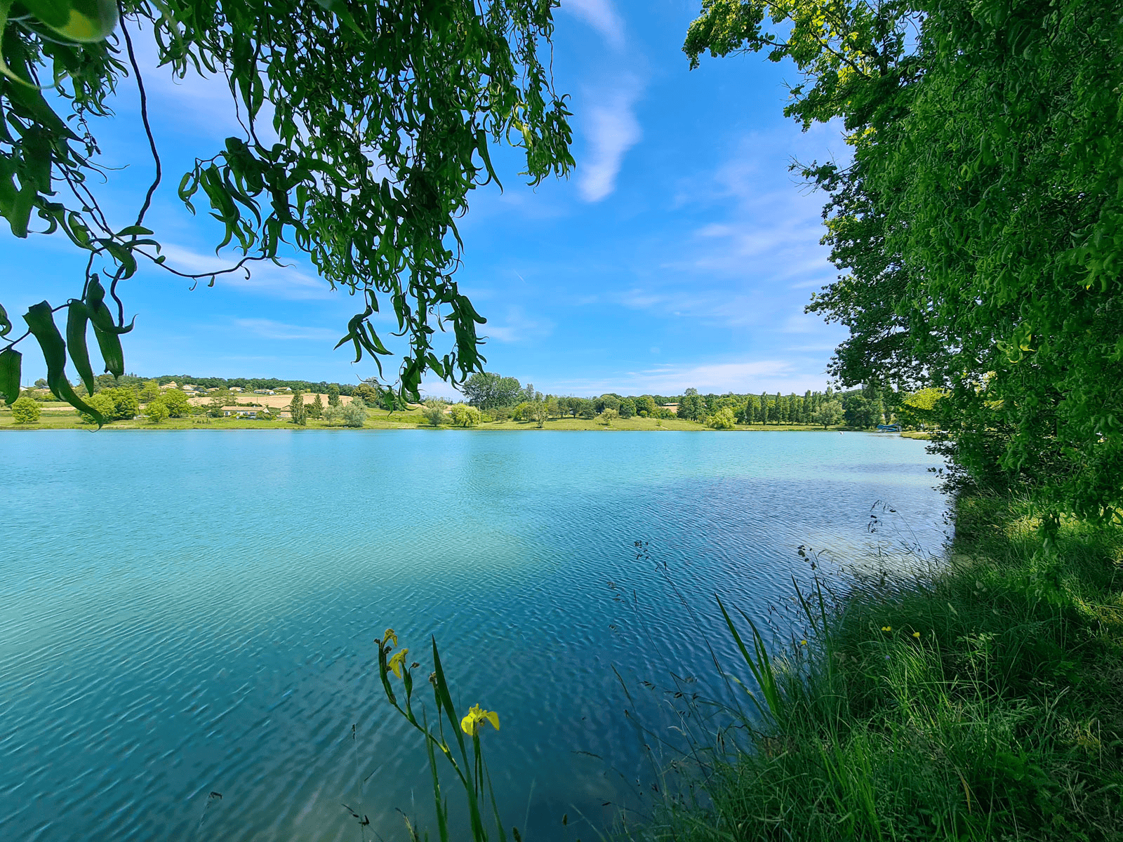 Lac de Lougratte ©Guide Lot et Garonne