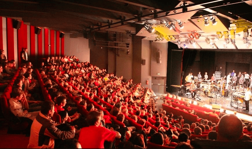 Auditorium de Seynod près d'Annecy en Février © Seynod