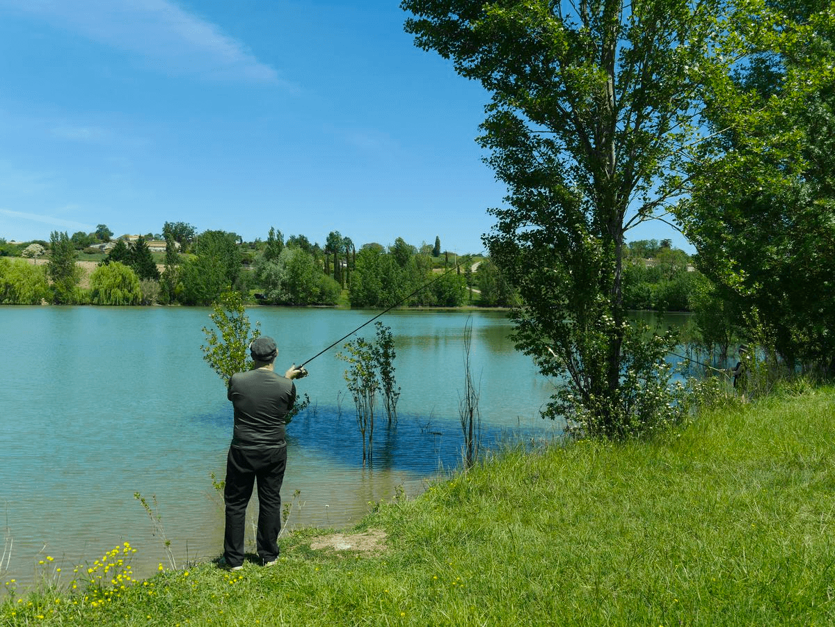 Lac de Marcenac parmi les lacs du Lot © Sud Ouest