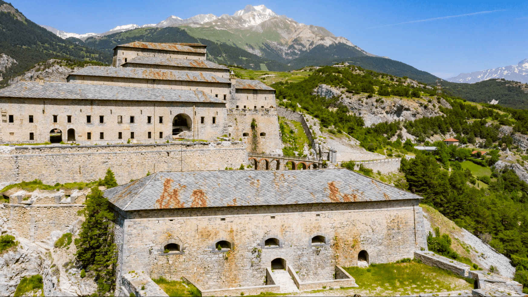 Forts de l’Esseillon à Aussois dans la vallée de la Maurienne © Savoie Mont Blanc