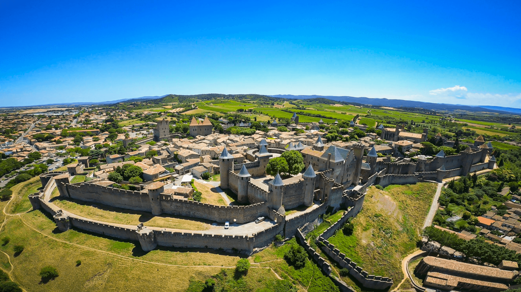La cité fortifiée de Carcassonne © Ville-Carcassonne