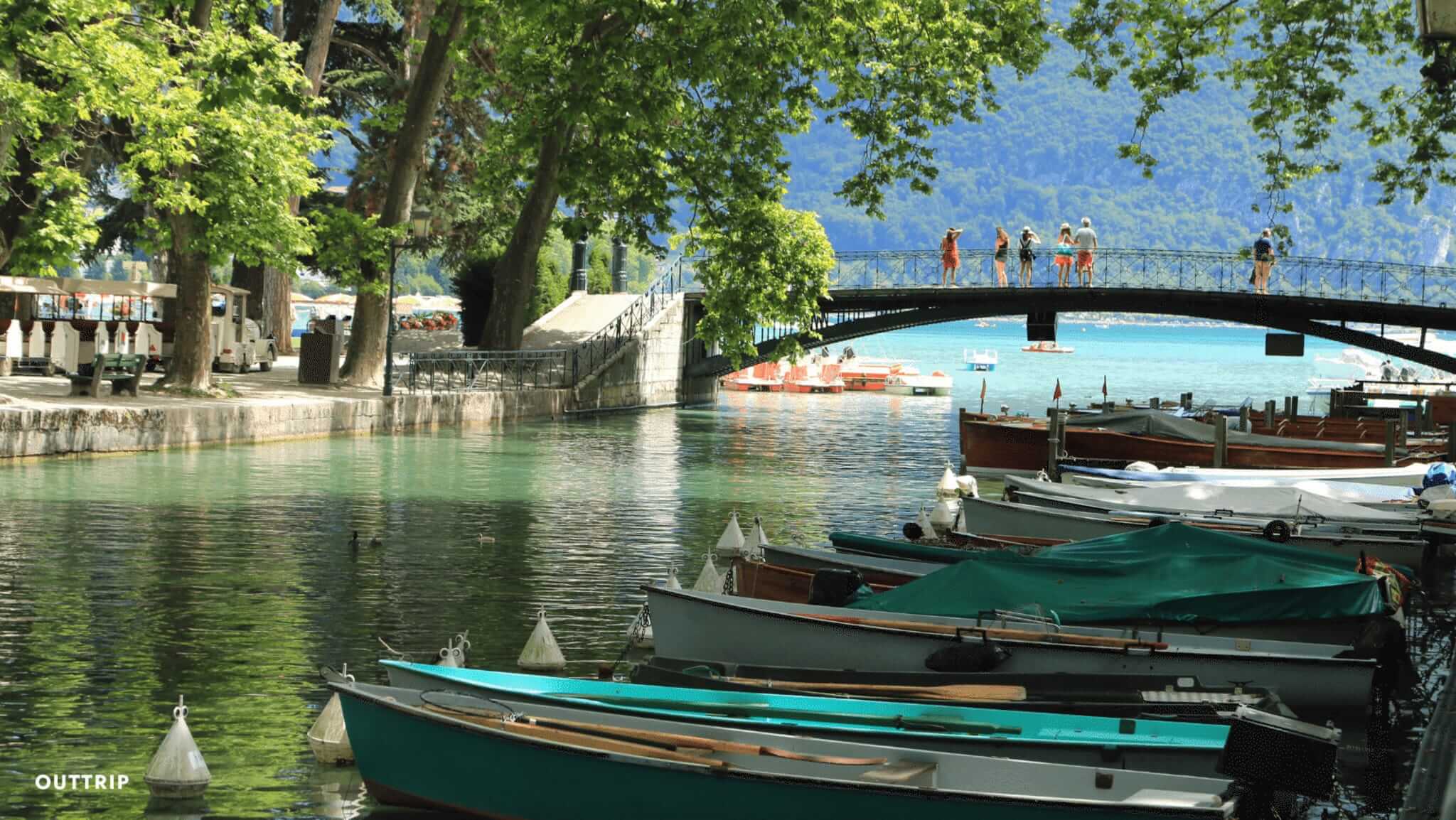 Pont des amours à Annecy © OUTTRIP