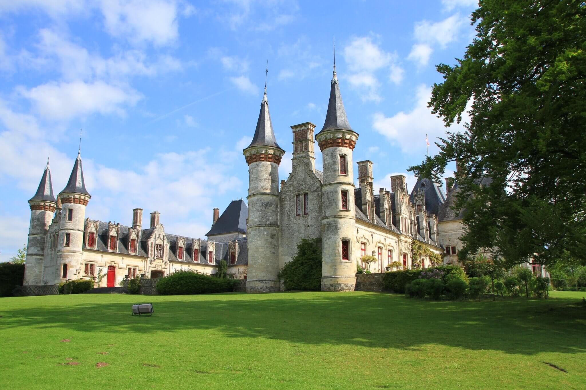 Domaine de Regnière-Écluse parmi les châteaux de la Somme © Un p'tit bout de...moi - CanalBlog