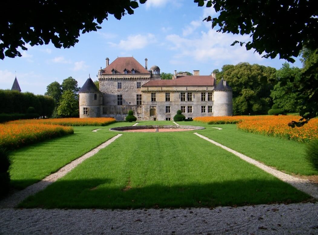 Château Le Pailly qui fait partie des plus beaux châteaux de Haute-Marne © Triplancar