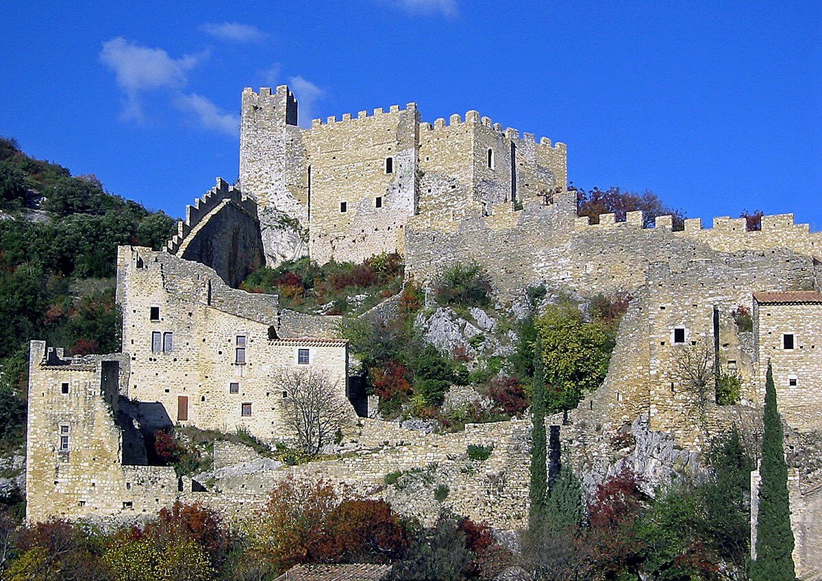 Le château de  Saint-Montan © Tripadvisor