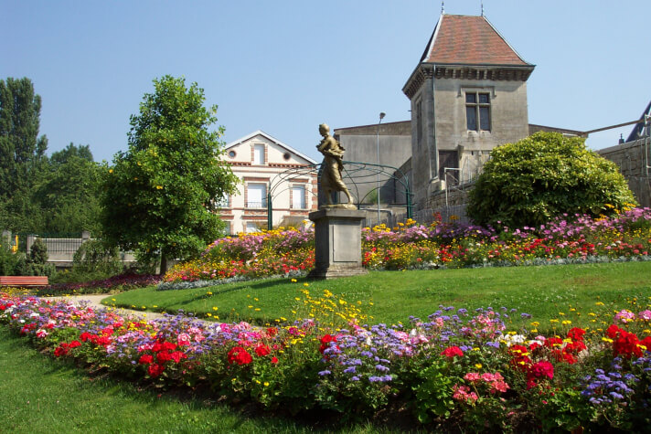 Faites une pause au square Winston Churchill à Saint-Dizier ©Bienvenue en Haute-Marne