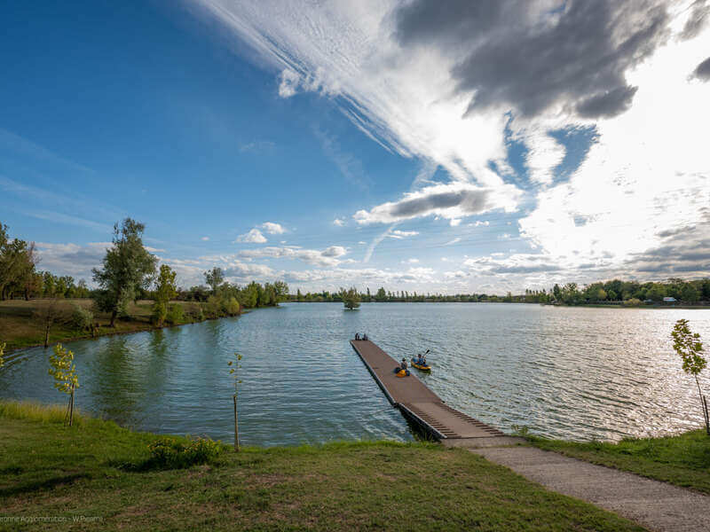 Découvrez le lac de Beaupuy à Marmande ©Val de Garonne Agglomération