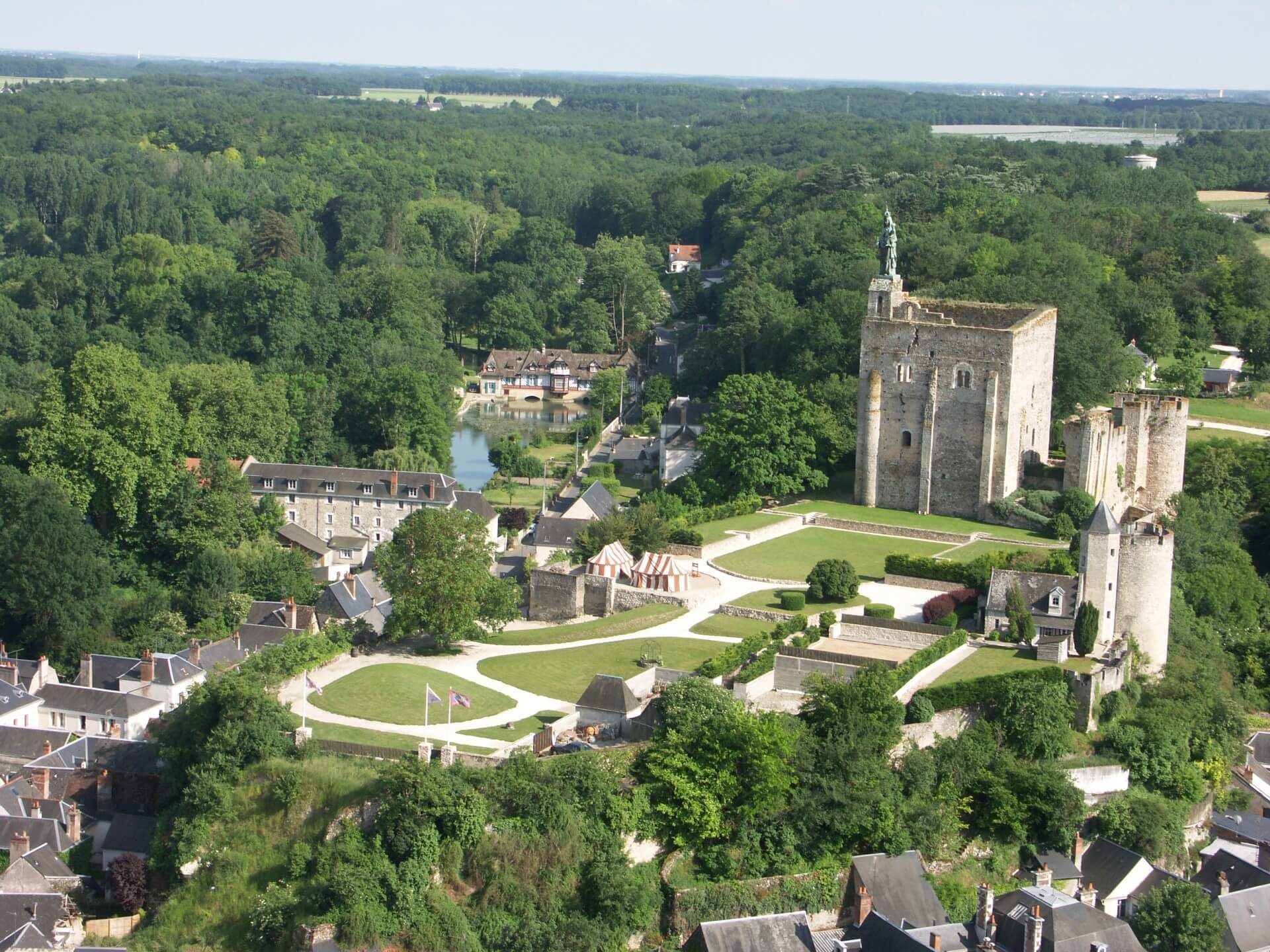 Partez à la découverte de la célèbre forteresse de Montbazon ©J'aime le Val de Loire