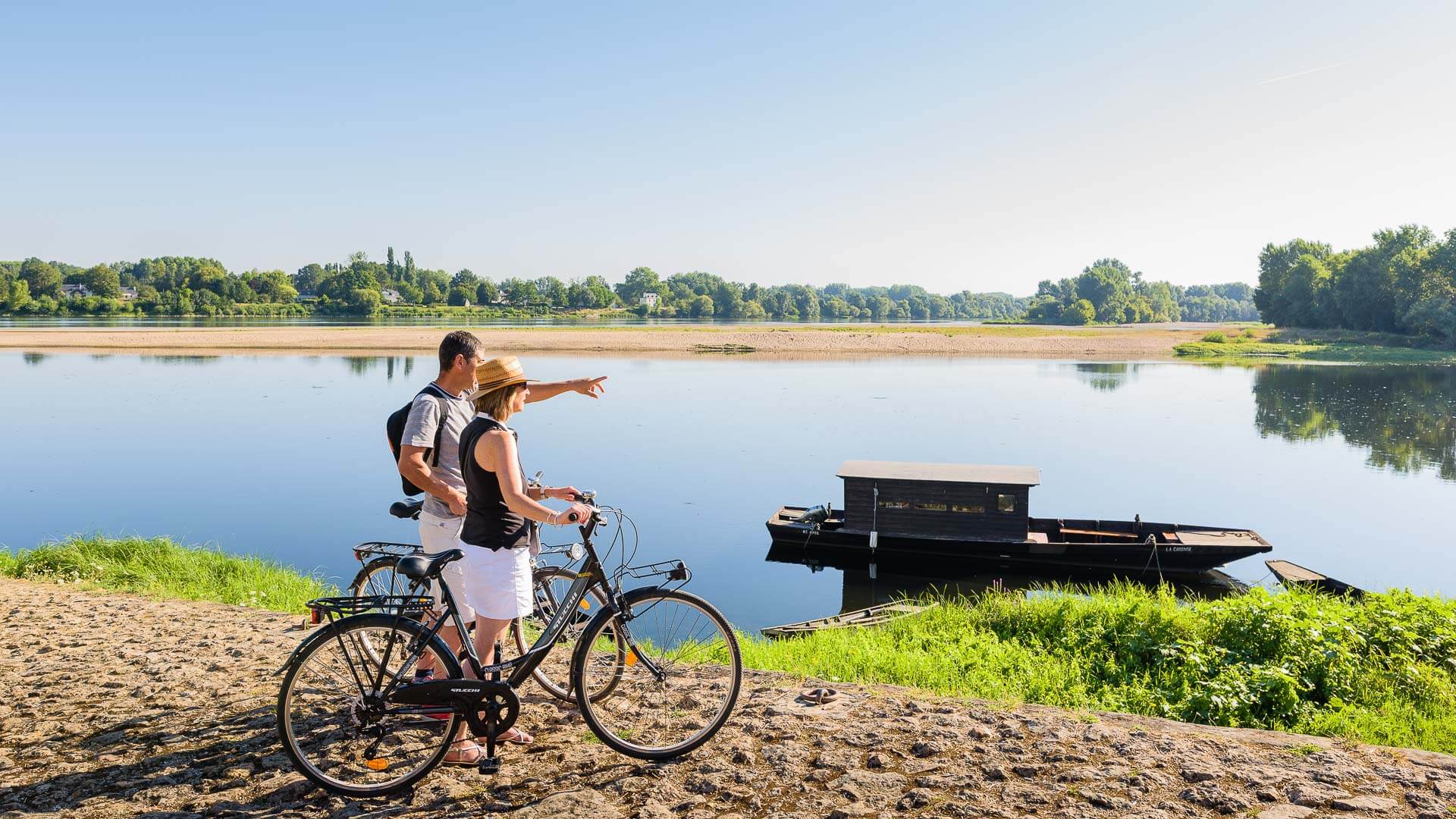 Partez explorer l'Indre-et-Loire en vélo en parcourant le voie La Loire en Vélo ©Touraine Loire Valley