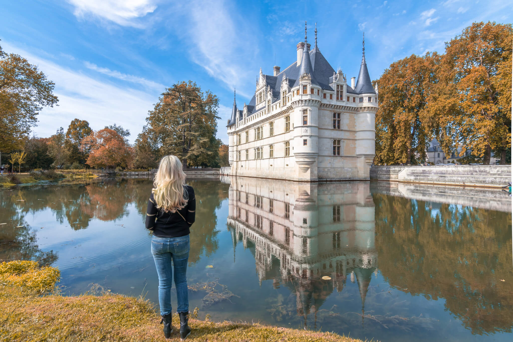 Allez voir le beau château d'Azay-le-Rideau en Indre-et-Loire ©Marc Nouss Photography