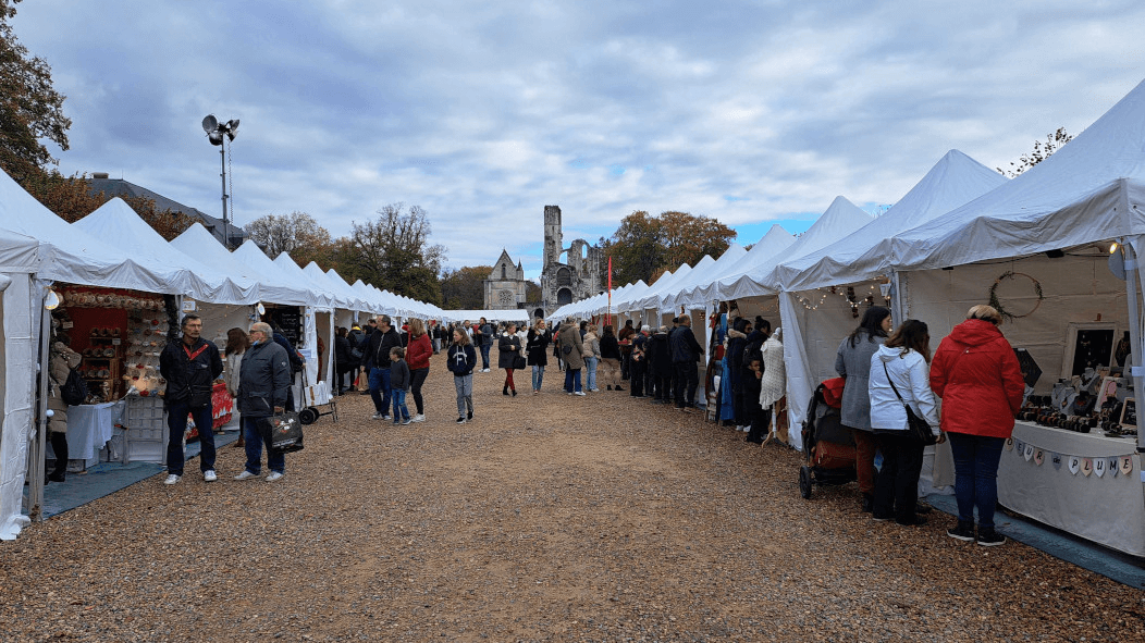 Le Marché de Noël à Chaalis © Oise Hebdo