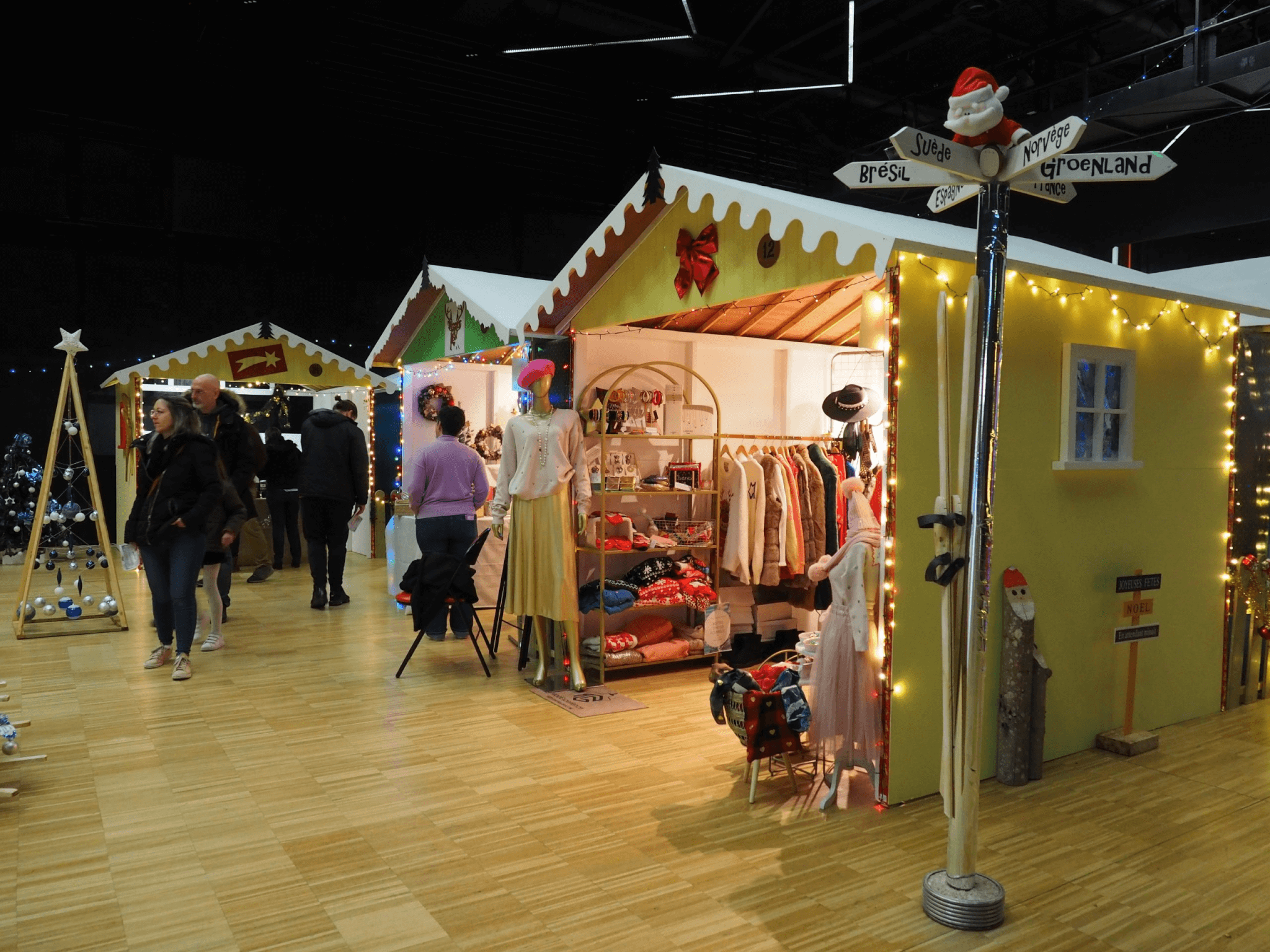 Le marché de Noël en intérieur de Ballancourt-sur-Essone © Le Républicain